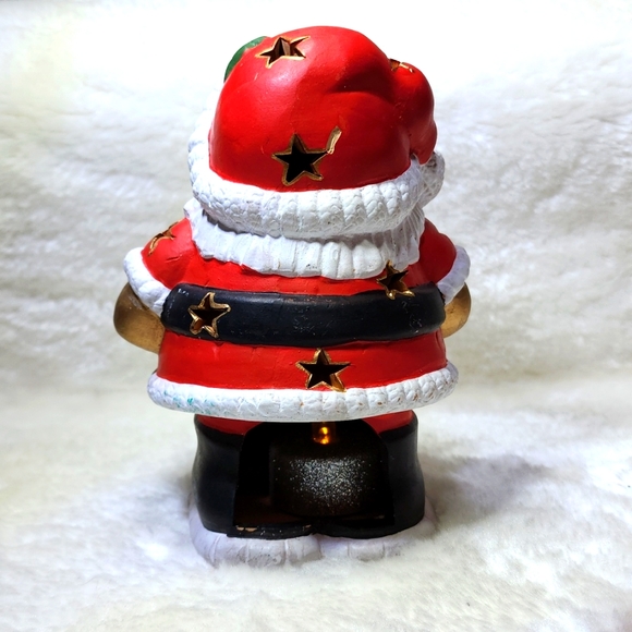 Vintage Star SantaTea candle holder - Picture 4 of 12